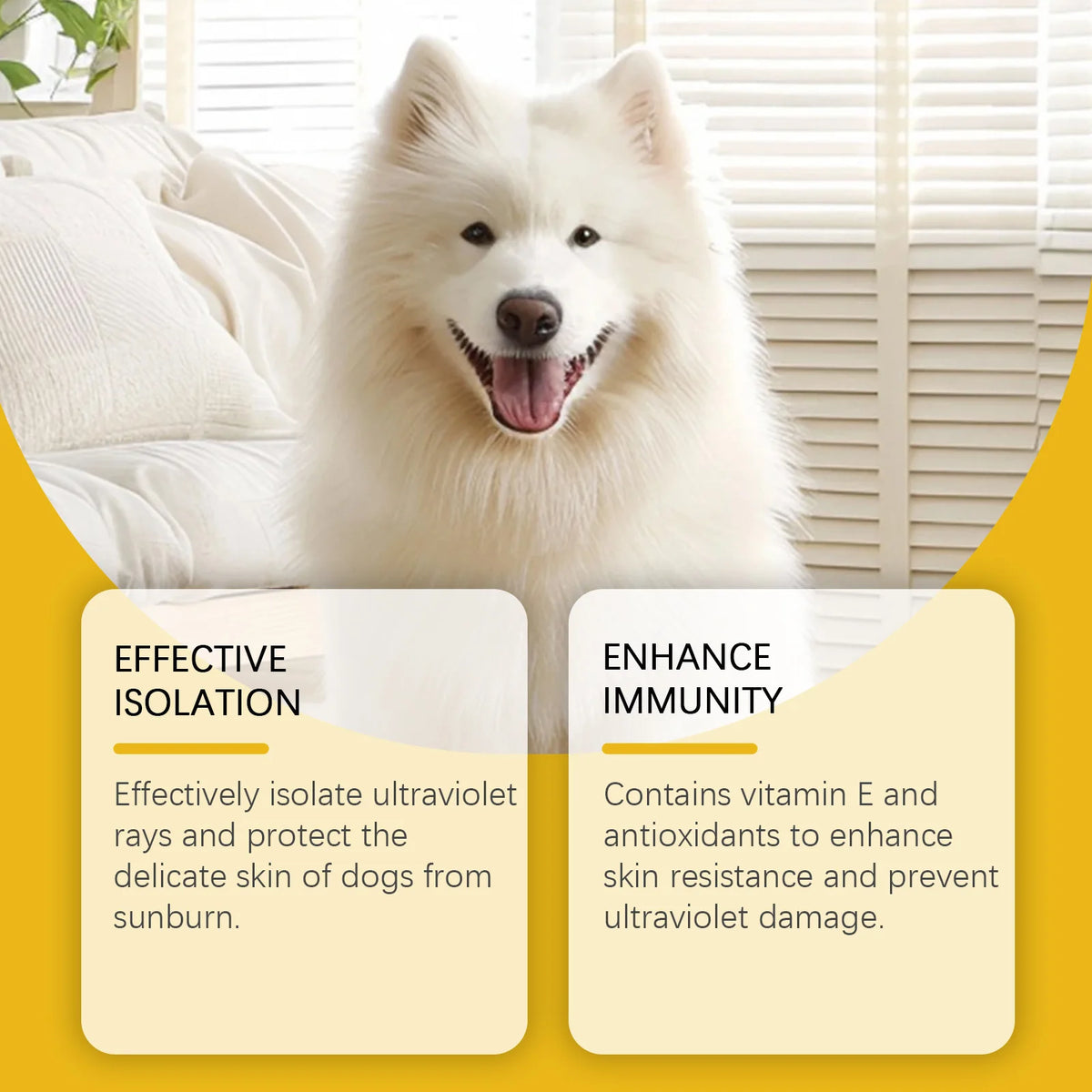 Pet-Specific Sunscreen Spray Outdoor Sunscreen Water for Dogs and Cats Uv-Protective Pet Spray Sun Protection for Pet Skin