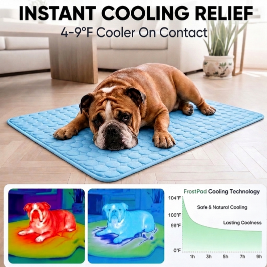 FrostPad™ – Self-Cooling Dog Mat 2.0