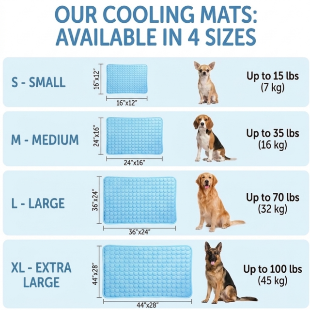 FrostPad™ – Self-Cooling Dog Mat 2.0